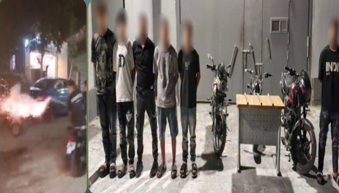 فيديو البلطجة يكشف المستور.. ضبط 6 أشخاص أطلقوا الألعاب النارية أمام منزل بالجيزة